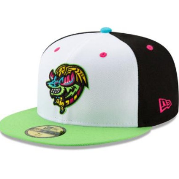 Men's Alebrijes de Modesto New Era White/Green Copa De La Diversion 59FIFTY Fitt